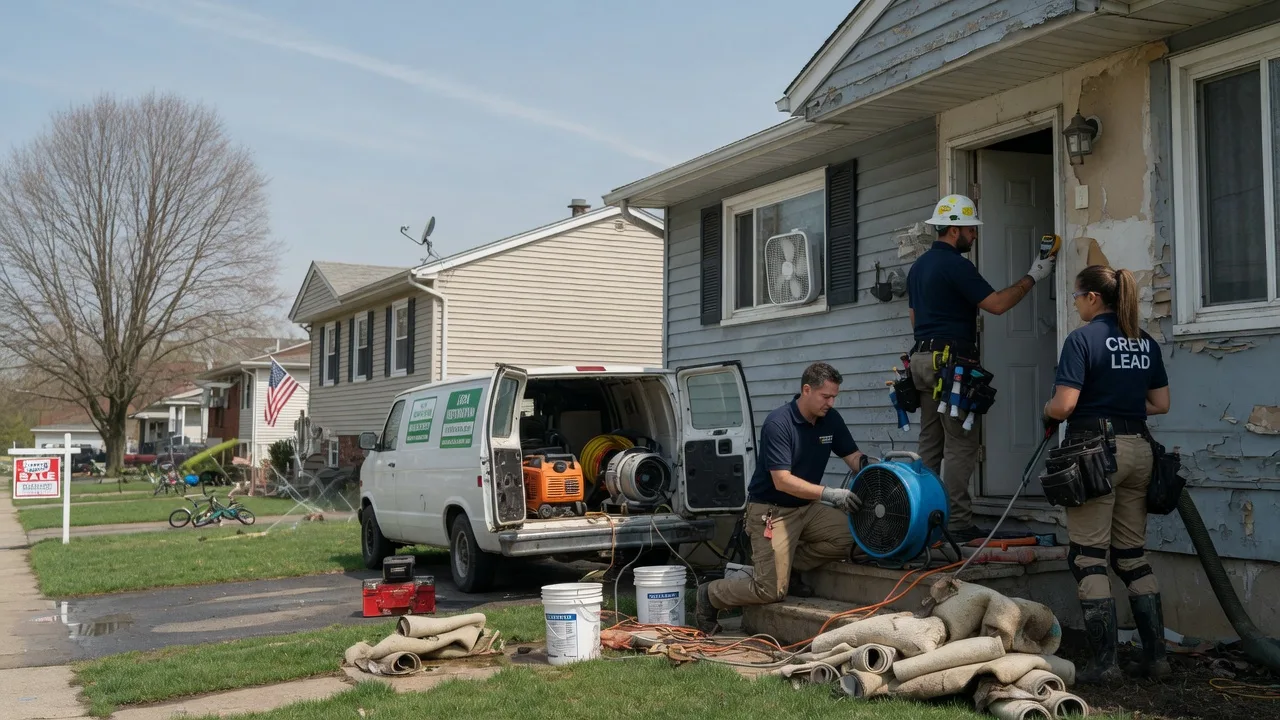 Flood Cleanup in Dinwiddie, VA near me