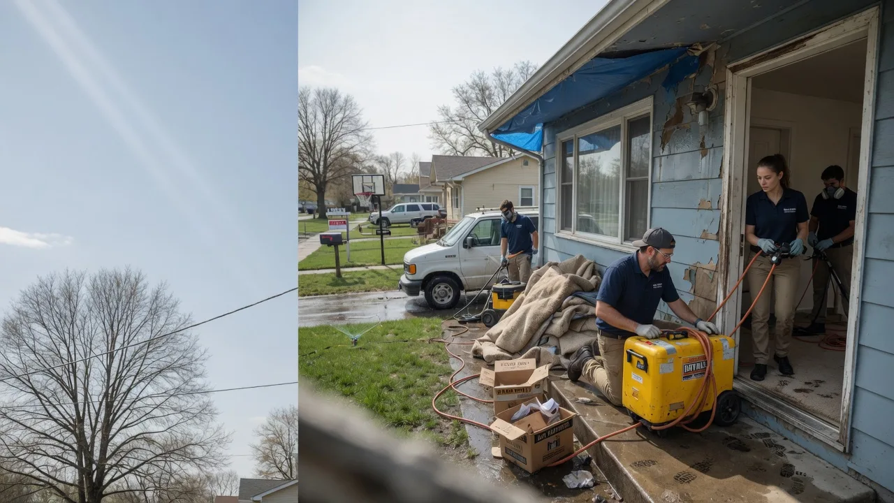 Basement Flood Cleanup in Dinwiddie, VA near me
